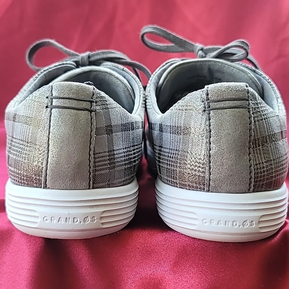 COLE HAAN sz9 Grand Crosscourt Sneaker Magnet Pixie Suede
